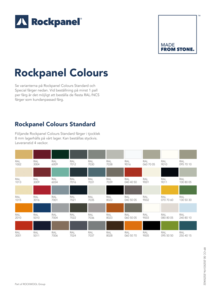 Översikt Rockpanel Colours SE