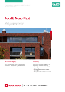 Technisch Productblad Rockfit Mono Next 