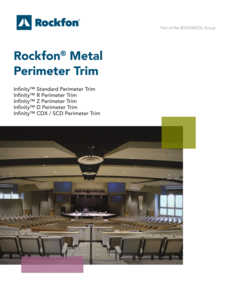 Rockfon Infinity Perimeter Trim Brochure
