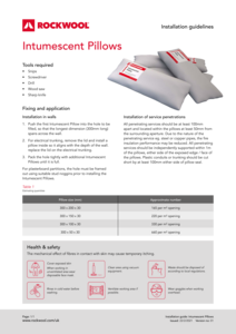FirePro Intumescent Pillows Installation Guide