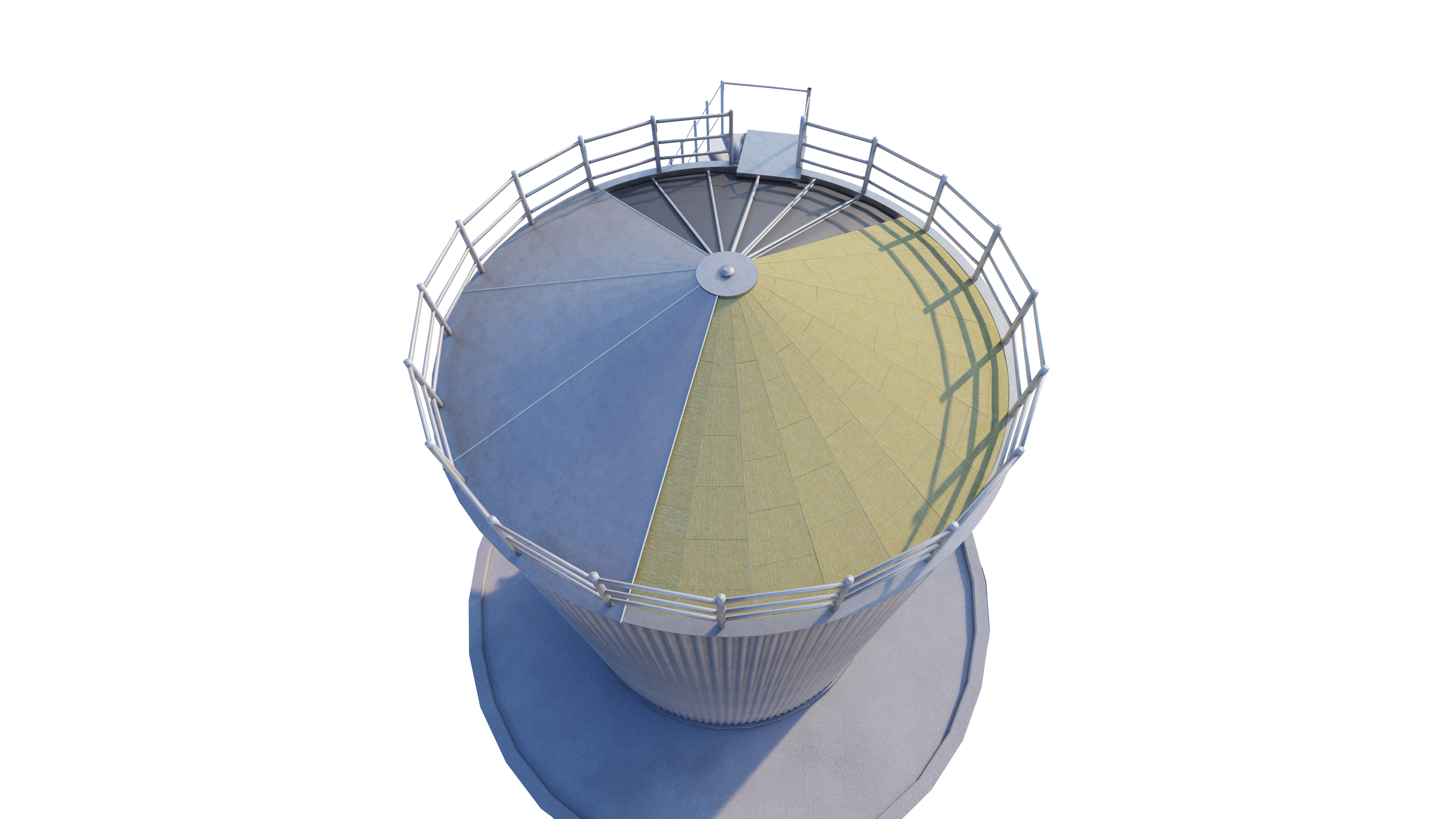 ProRox, industry, industrial, application, slab, SL, SL 550, tank, tank roof, 3D image, product catalogue