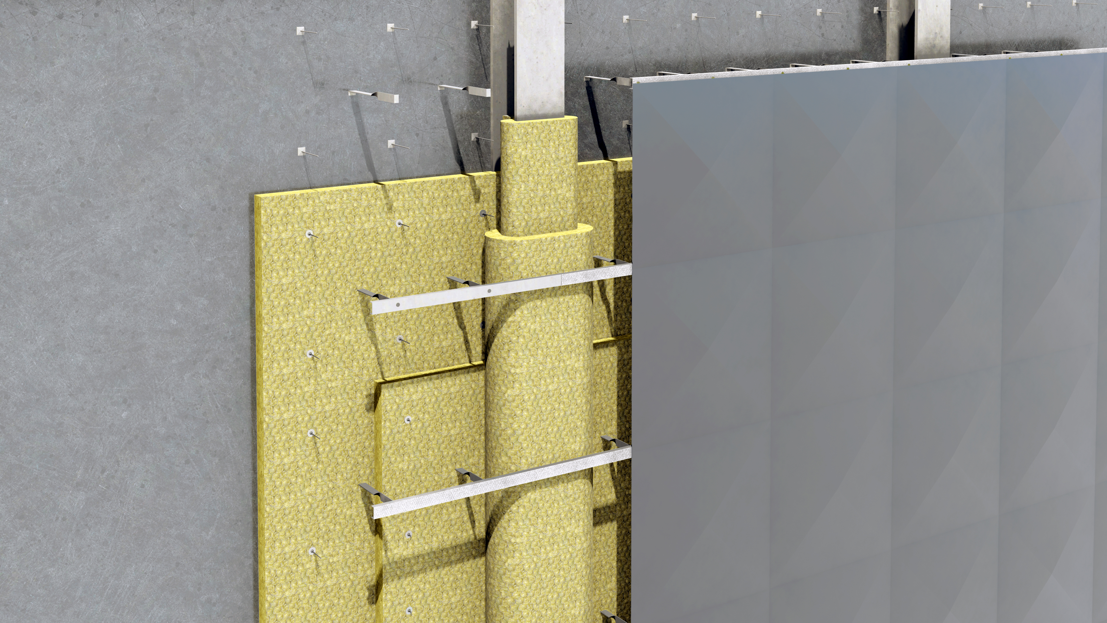 ProRox, industry, industrial, WM, wired mat, application, 3D image, WR-Tech, WM 961, product catalogue, wall, reactor, outdoor,