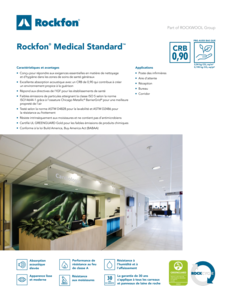 Rockfon® Medical Standard™ Datasheet FR