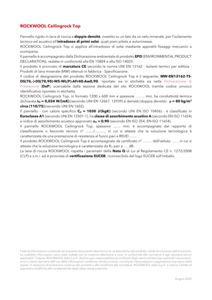 Voce di capitolato: Ceilingrock Top