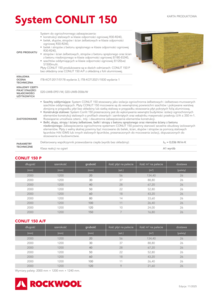 Karta produktu CONLIT 150