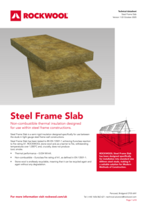 Steel Frame Slab Datasheet