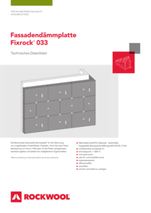 Datenblatt Fixrock 033