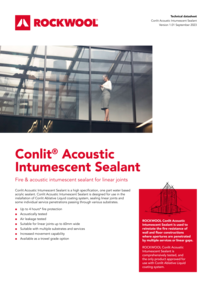 Conlit® Acoustic Intumescent Sealant 092025