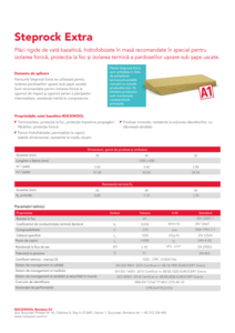 Fișă tehnică Steprock Extra