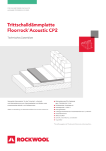 Datenblatt Floorrock Acoustic CP2 (Ausgabe Österreich)