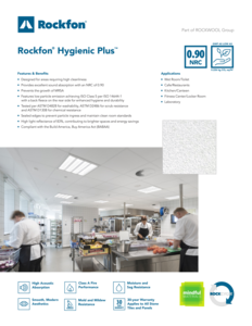 Rockfon Hygienic Plus Datasheet