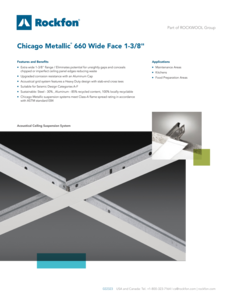 Chicago Metallic 660 Wide Face 1-3/8"