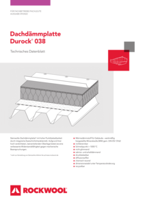 Datenblatt Durock 038