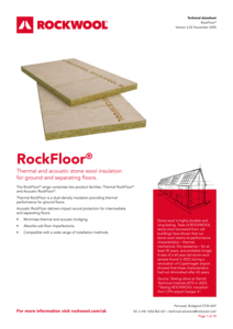 RockFloor Datasheet