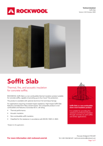 Soffit Slab Datasheet