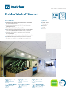 Rockfon Medical Standard Datasheet