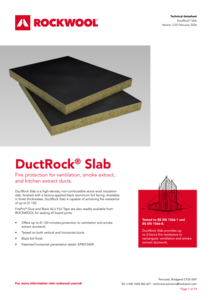 DuctRock Slab Datasheet