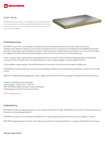 Produktdatablad, Conlit 150 Alu