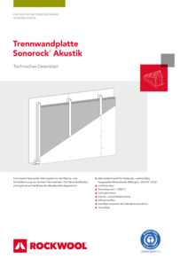 Datenblatt Sonorock Akustik