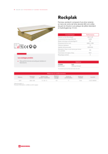Fiche produit Rockplak