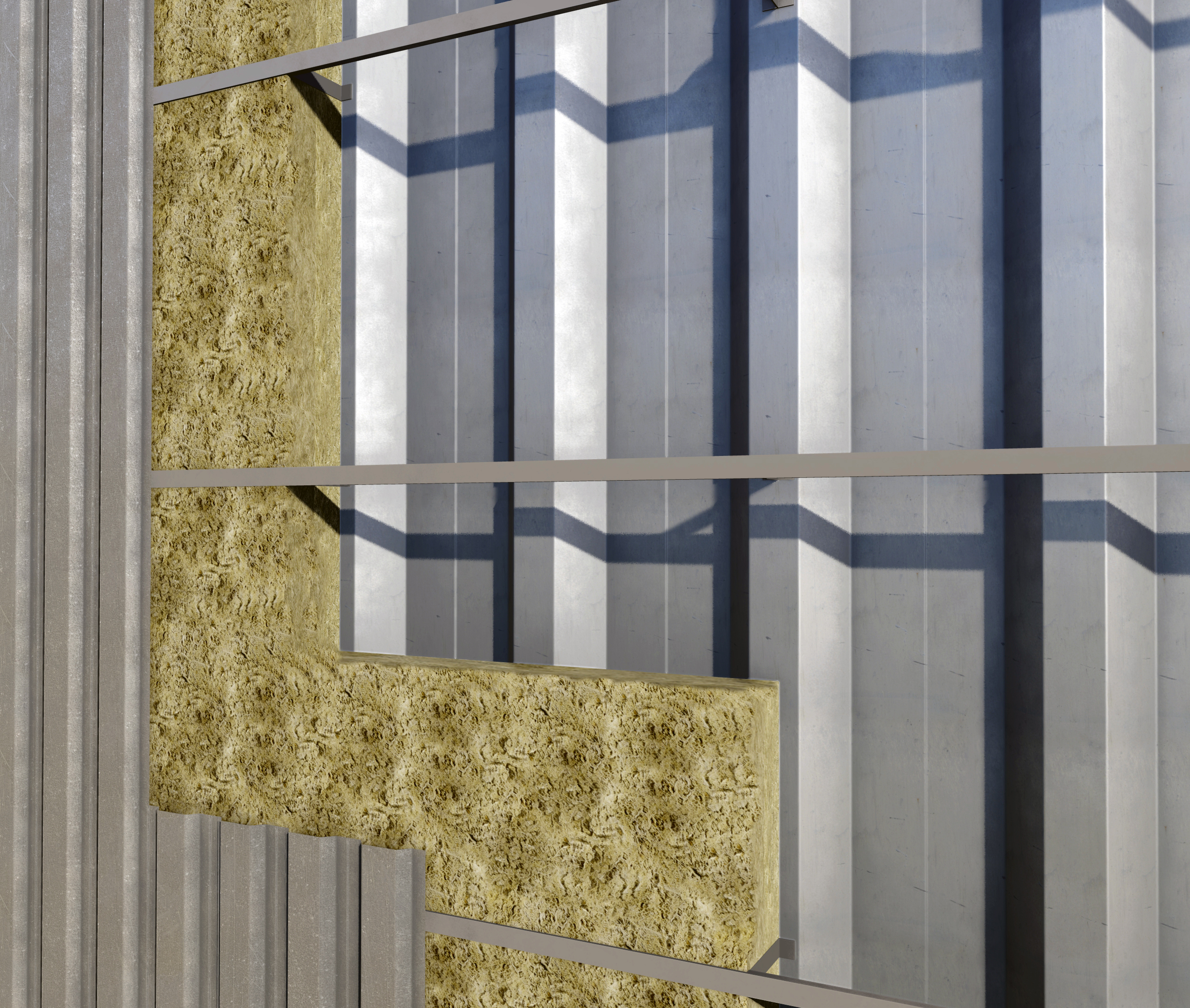 Twin Skin Walls - CLADDING ROLL