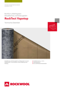 Datenblatt Rocktect Vapotop