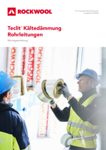 Broschüre Teclit Kältedämmung Rohrleitungen