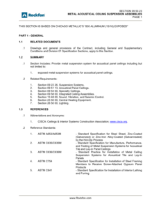 Chicago Metallic 830 All Aluminum 15/16" Specification (CDN)