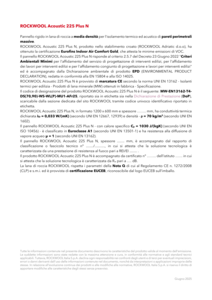 Voce di capitolato: Acoustic 225 Plus N, pareti perimetrali massive