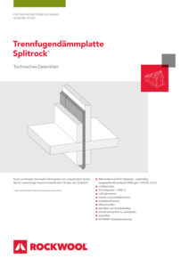 Datenblatt Splitrock