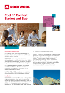 Cool 'n' Comfort Product Data Sheet (SEA)