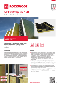 Scheda Tecnica: SP Firestop EN 120