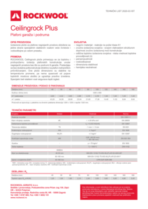 Ceilingrock Plus SRB