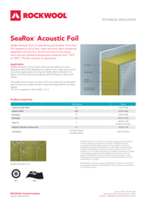 SeaRox Acoustic Foil