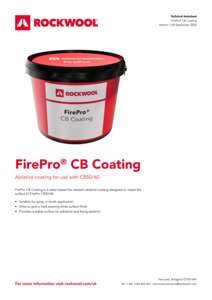 FirePro CB Coating Datasheet