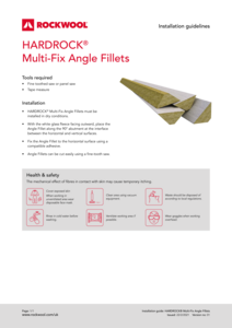 Hardrock Multi-Fix Angle Fillets Installation Guide