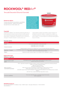 Tencuiala Decorativa Siliconica Granulata