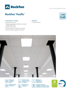 Rockfon® Pacific™ Datasheet FR