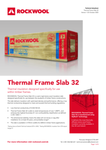 Thermal Frame Slab 32 Datasheet