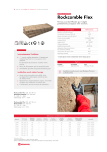 Fiche produit Rockcomble Flex