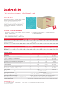 Fișă tehnică Dachrock 50