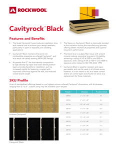 Cavityrock black features and benefits