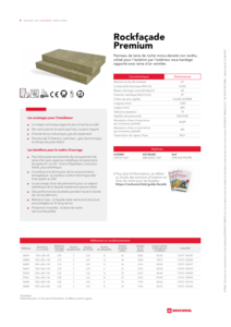 Fiche produit Rockfaçade Premium