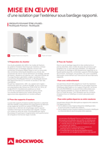 Guide de mise en œuvre pour l’isolation par l'extérieur sous bardage rapporté