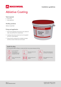 Firepro Ablative Liquid Installation Guide