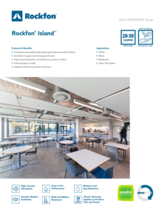 Rockfon Island Datasheet
