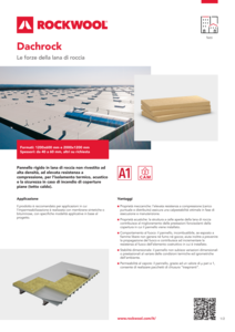 Scheda tecnica: Dachrock