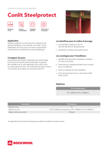 Fiche produit Conlit Steelprotect