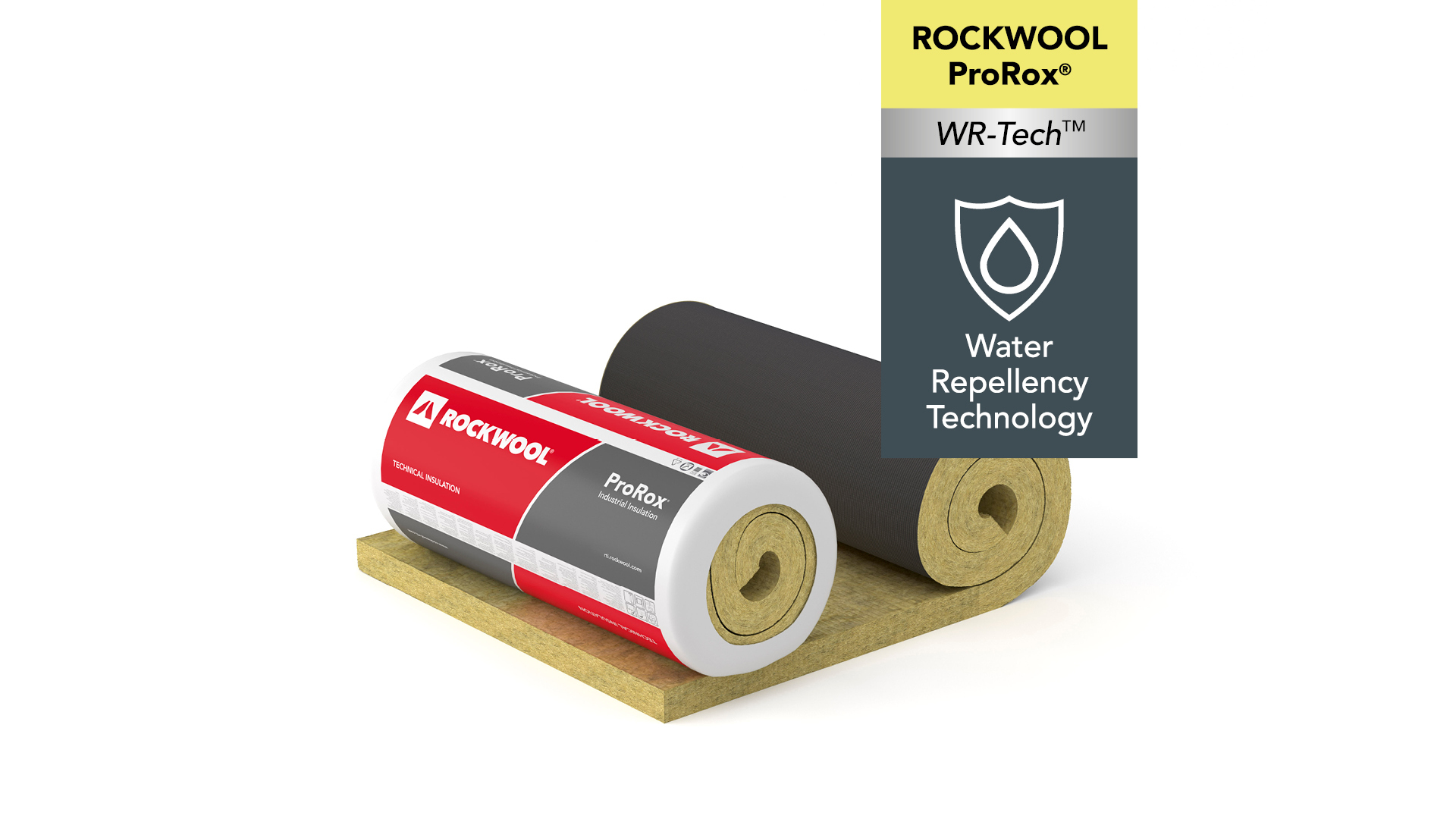 ProRox® MA 960 NA – water repellent stone wool insulation mat