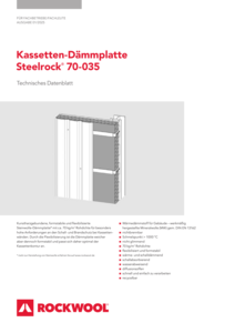 Datenblatt Steelrock 70-035